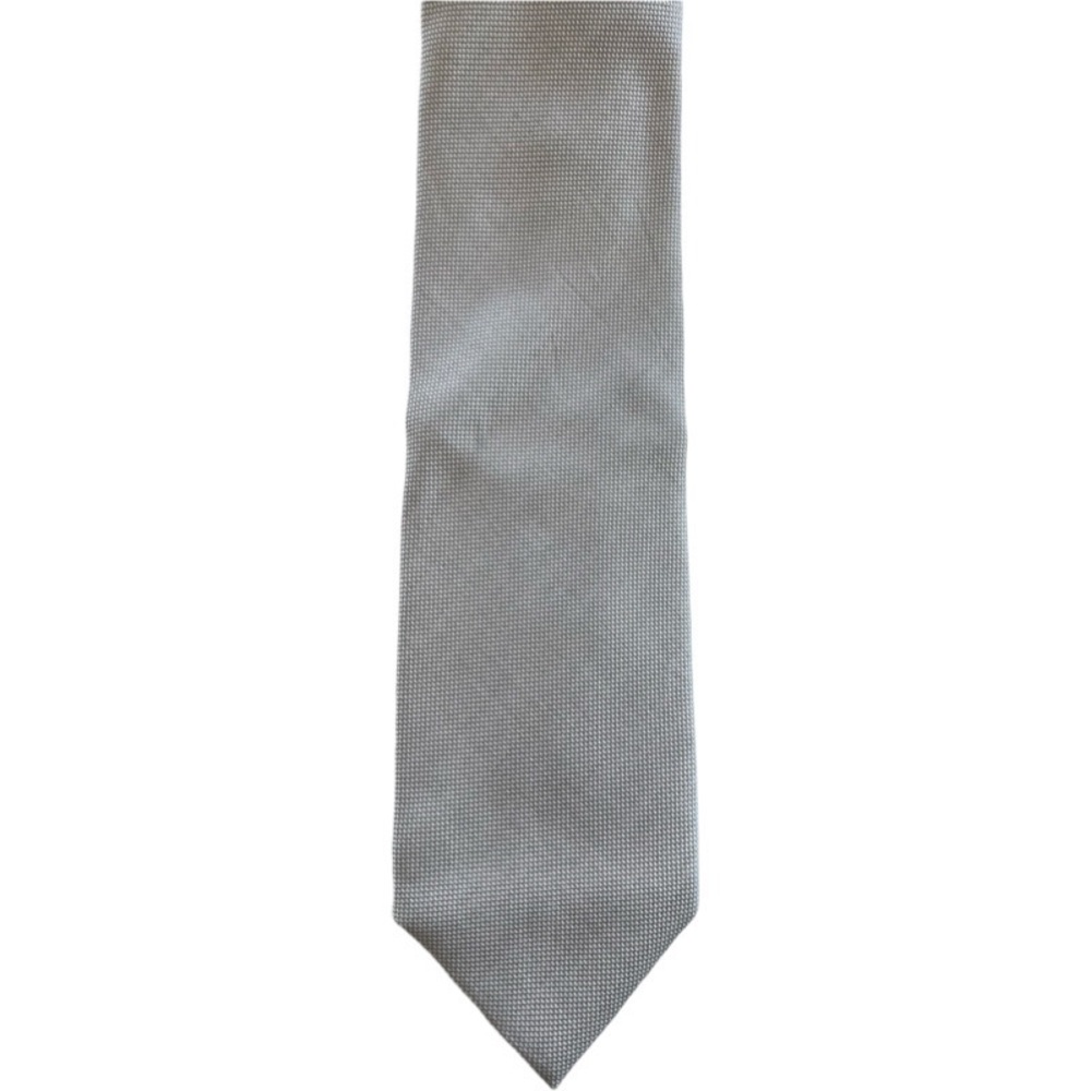 Sacoor Brothers Silver gray tie.